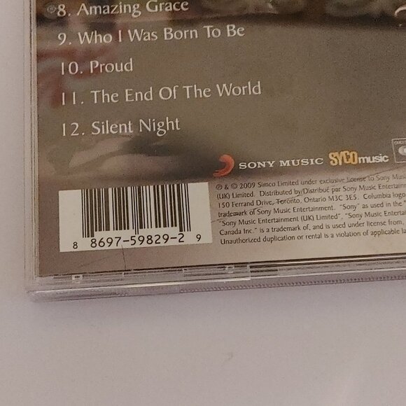 Susan Boyle I Dreamed A Dream CD 2009 SONY MUSIC America's Got Talent - Picture 3 of 5
